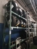 Metal warehouse pallet racking Sold per section