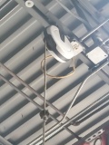 Ceiling mounted electrical extension cords