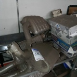 Muffler system on top of Mezzanine
