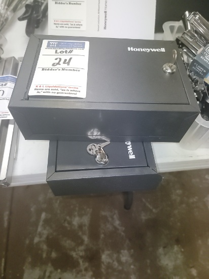 Honeywell metal key holding boxes