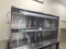 Double shelf stainless steel with 2 Hatco Ultra Glo Ray HGAL-72 warmers with lights