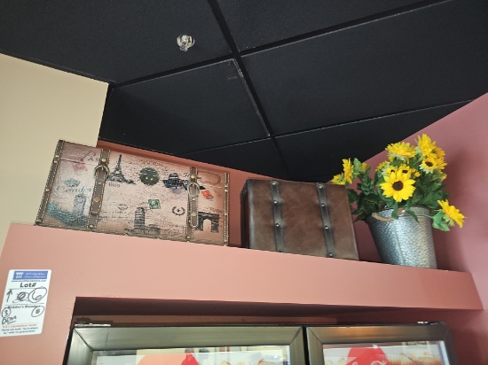 Décor Boxes and Sunflower