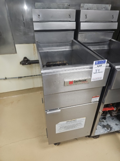 Cecilware Pro gas Deep fryer 40lb