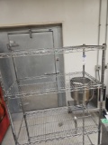 Wire rack with 5 shelves