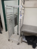Sheet pan rack
