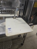 Pizza cutter with poly board