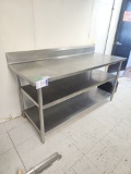 Stainless steel table 6'
