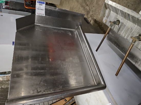 Stainless steel Clean and Soiled dishwashing tables (sold per table)