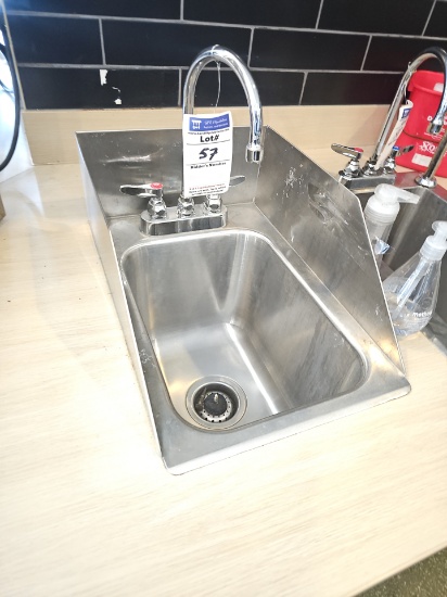 Stainless steel sink insert 12" x 19"
