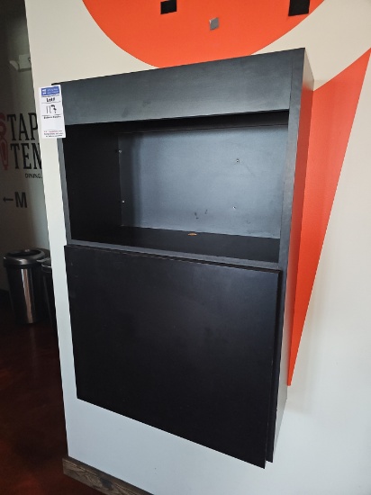 Laminated wall mounted cabinet
