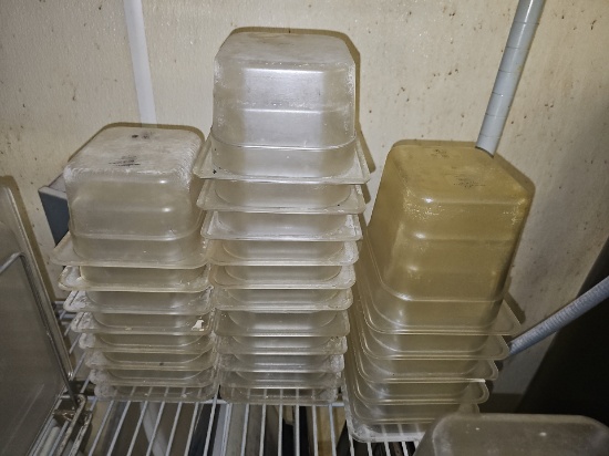 Assorted Cambro inserts