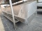 Stainless steel wall mounted shelf 8'