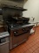 Gas 6 burner range grill with under oven