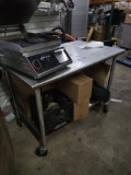 Stainless steel table 4' x 30