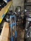 Motorcycle frame with parts