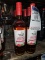 Barware on shelves