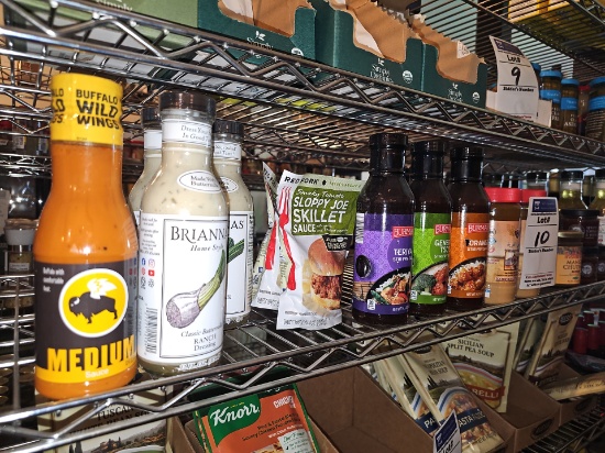Content of shelf