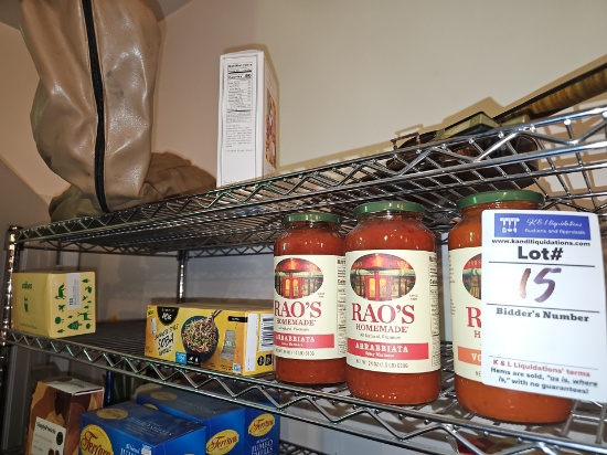 Content of shelf