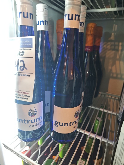Bar ware in cooler