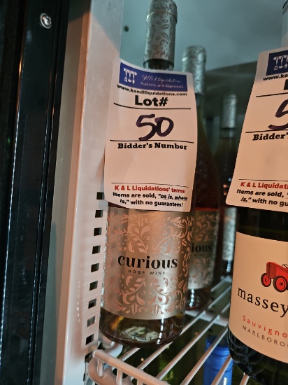 Bar ware in cooler