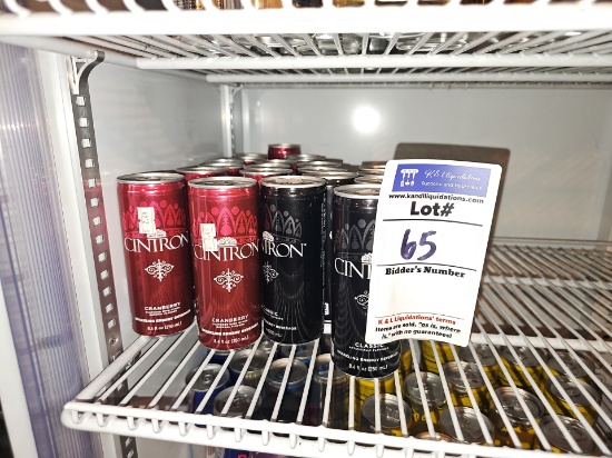 Content of cooler beverages