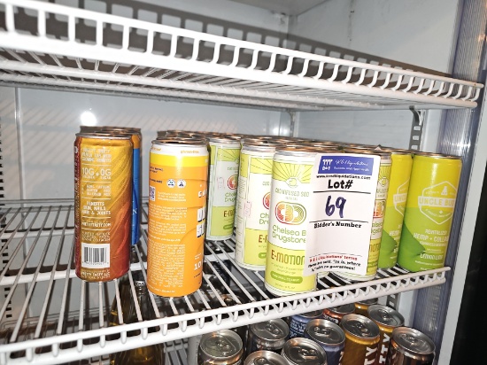 Content of cooler beverages