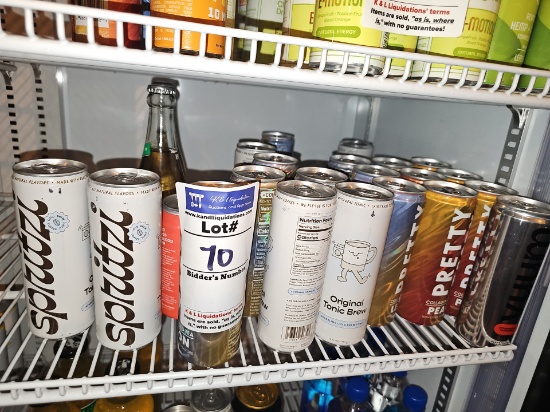 Content of cooler beverages