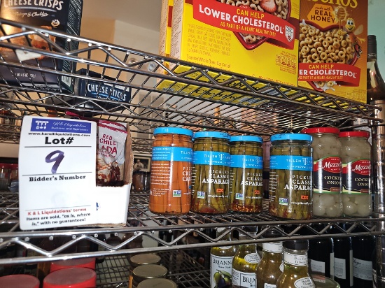 Content of shelf