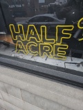 Half Acre sign