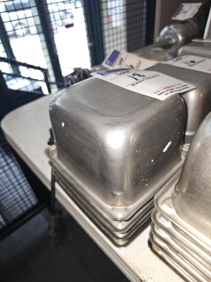 Stainless steel inserts 7" x 6.5"