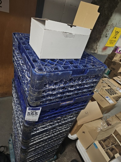 Poly dishwashing rack