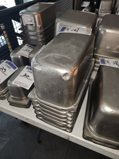 Stainless steel inserts 12.5" x 7"