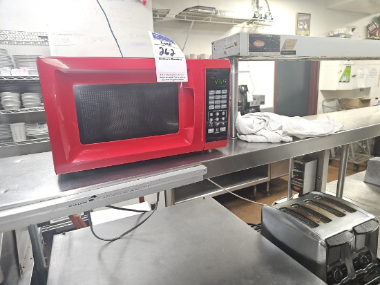 Toaster and microwave