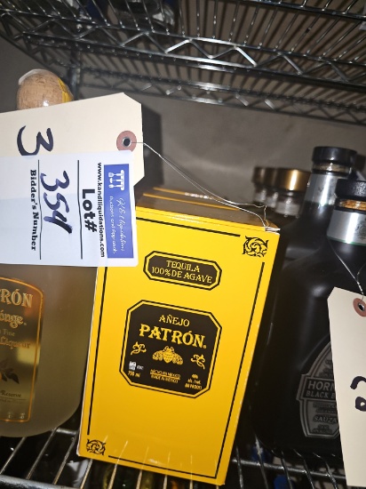 Assorted closed bar ware