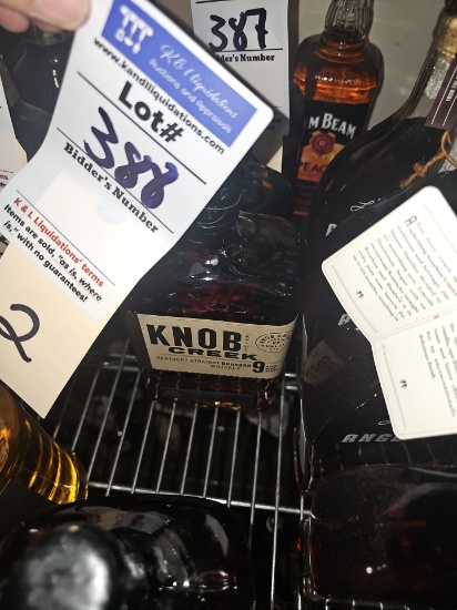 Assorted closed bar ware