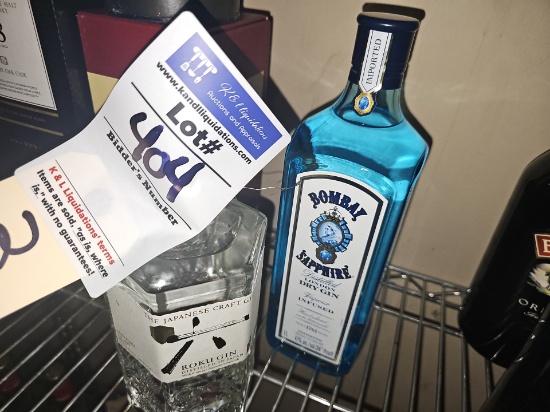 Assorted closed bar ware