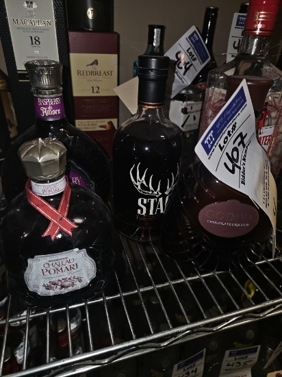 Assorted closed bar ware