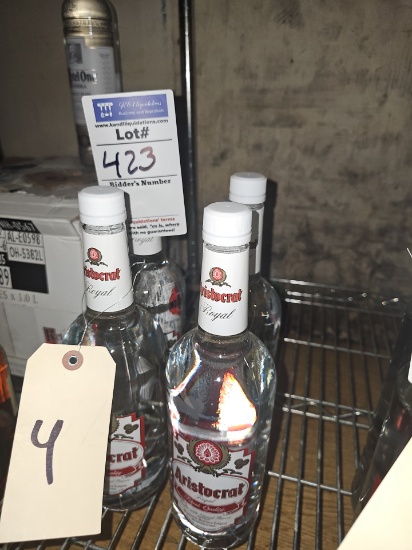 Assorted closed bar ware