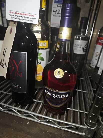 Assorted closed bar ware
