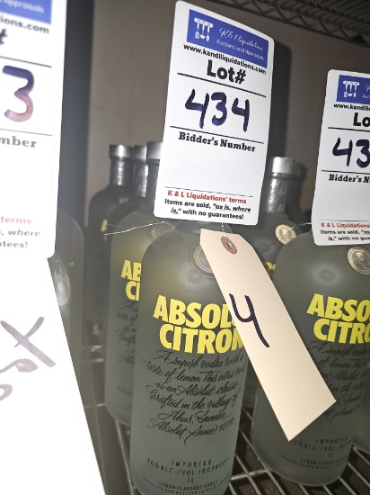 Assorted closed bar ware