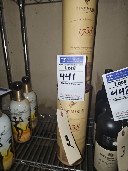 Assorted closed bar ware
