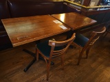Wooden top table 30