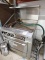 Garland commercial flat top with dual burner and oven