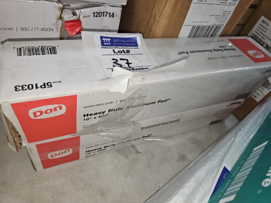 Heavy Duty Aluminum foil 18" x 500'