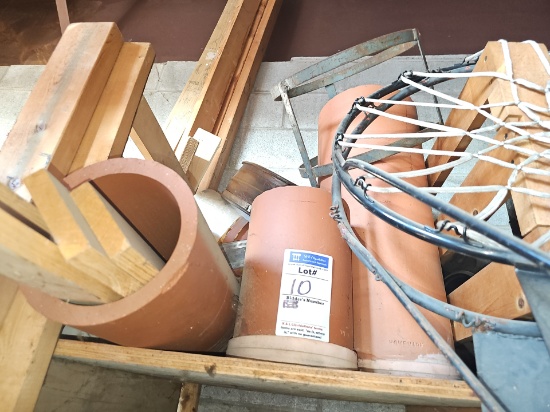 Terra cotta assorted pipes