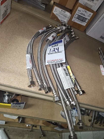 Faucet lines 1/2"  x 1/2"
