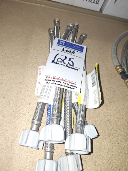 Faucet lines 3/8" x 7/8"