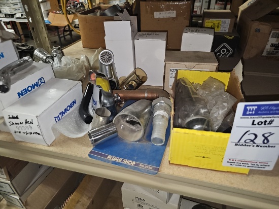 Assorted plumbing supplies