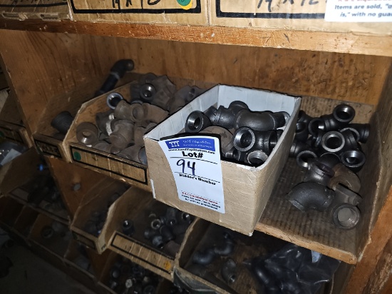 Black Assorted iron fittings