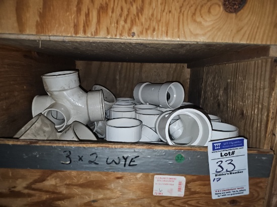 Assorted PVC fittings